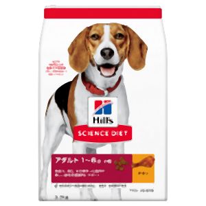 日本ヒルズコルゲート Hills ヒルズ サイエンス ダイエット アダルト 小粒 成犬用 1歳～6歳 3.3kg