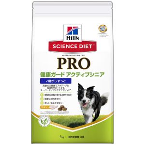 日本ヒルズコルゲート Hills ヒルズ サイエンス ダイエット プロ 犬用 アクティブシニア小粒 3kg