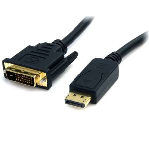 スターテックドットコム StarTech.com スターテック DP2DVI2MM6 1.8m DisplayPort-DVI変換ケーブル (黒)