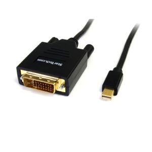スターテックドットコム StarTech.com スターテック MDP2DVIMM6 1.8m Mini Displayport-DVI変換ケーブル