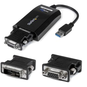 スターテックドットコム StarTech.com スターテック USB32DVIPRO USB 3.0-DVI/ VGA変換アダプタ