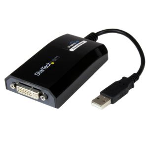 スターテックドットコム StarTech.com スターテック ZU200N9 USB - DVI変換アダプタ USB接続外付けグラフィックアダプタ MAC対応 1920x1200