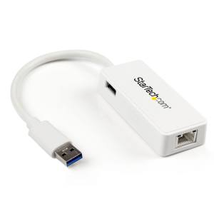 スターテックドットコム StarTech.com スターテック USB31000SPTW USB 3.0-Gigabit Ethernet LANアダプタ ホワイト