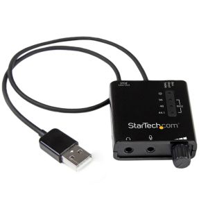 スターテックドットコム StarTech.com スターテック ICUSBAUDIO2D USB接続外付けサウンドカード
