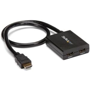 スターテックドットコム StarTech.com スターテック ZU200V0 2出力対応 4K HDMI 分配器スプリッター USBバスパワー ACアダプタ対応 4K 30Hz