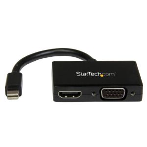 スターテックドットコム StarTech.com スターテック MDP2HDVGA Mini DisplayPort接続トラベルA/Vアダプタ 2 in 1