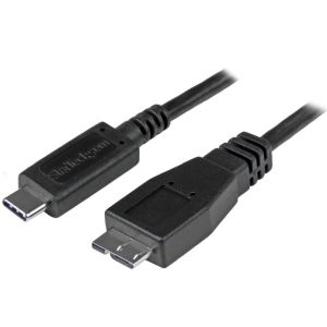 スターテックドットコム StarTech.com スターテック USB31CUB1M 1m ブラック USB 3.1ケーブル