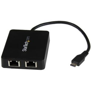 スターテックドットコム StarTech.com スターテック ZU200VQ USB-C接続2ポートギガビット有線LAN変換アダプタ