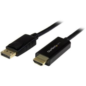 スターテックドットコム StarTech.com スターテック ZU200QN DisplayPort-HDMI変換ケーブル 5m 4K解像度 DP-HDMIアダプタ オス オス