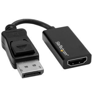 スターテックドットコム StarTech.com スターテック ZU20191 DisplayPort - HDMI 変換アダプタ 4K 60Hz対応 ディスプレイポート オス - HDMI メス