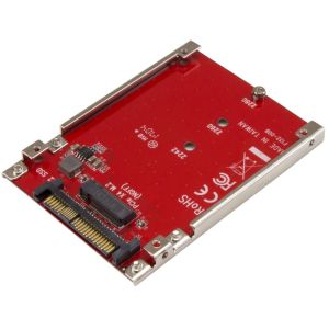 スターテックドットコム StarTech.com スターテック ZU201JV M.2ドライブ - U.2 SFF-8639 ホストアダプタ M.2 PCIe NVMe SSD対応