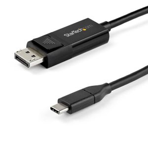 スターテックドットコム StarTech.com スターテック ZU2024Z USB Type-C-DisplayPort 1.4 変換ケーブル 2m 双方向対応 8K 30Hz HBR3
