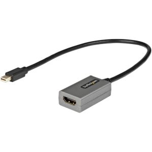 スターテックドットコム StarTech.com スターテック ZU202E3 Mini DisplayPort-HDMI ディスプレイ変換アダプタ 1080p対応 30cm一体型ケーブル