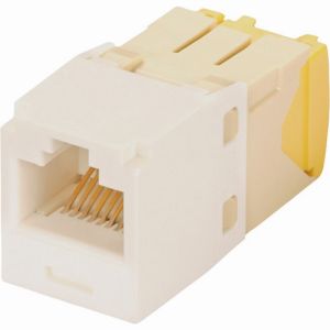 パンドウイット PANDUIT パンドウイット CJT5E88TGWH カテゴリ5E RJ45モジュラージャック UTP 2830AWG TGタイプ 白