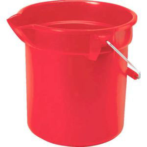 ラバーメイド Rubbermaid ラバーメイド 2963-RED ブルートバケツ S　レッド 9.5L