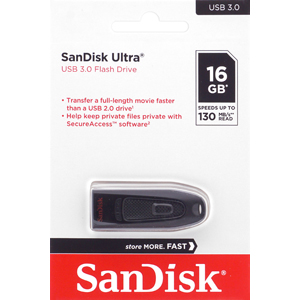 サンディスク SanDisk 海外パッケージ サンディスク USBメモリ 16GB SDCZ48-016G-U46 USB3.0対応
