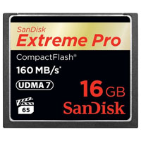 サンディスク SanDisk 海外パッケージ CF 16GB SDCFXPS-016G-X46 ExtremePro 1067倍速 R:160MB/s W:150MB/s
