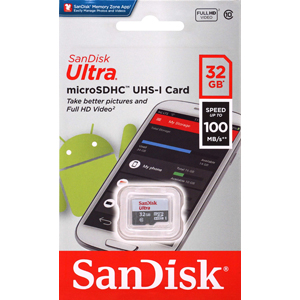 サンディスク SanDisk 海外パッケージ サンディスク マイクロSDHC 32GB SDSQUNR-032G-GN3MN Class10 R=100MB/s microsdカード