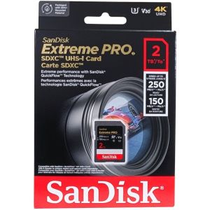 サンディスク SanDisk 海外パッケージ サンディスク SDXC 2TB SDSDXXD-2T00-GN4IN UHS-I U3 V30 4K class10 SDカード