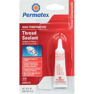 パーマテックス Permatex パーマテックス PTX59214 一般継手用耐スレッドシーラント 白 6ml Permatex