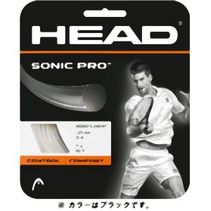 ヘッド HEAD ヘッド HEAD 硬式 ガット SONIC PRO281028 ブラック BK 16 281028