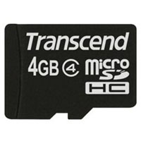 トランセンド Transcend トランセンド マイクロSDHC 4GB TS4GUSDC4 Class4 microsdカード