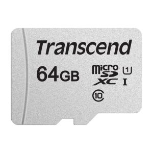 トランセンド Transcend microSDXC 64GB UHS-I アダプタなし TS64GUSD300S 読出し(最大)95 MB/s書込み(最大)45 MB/s
