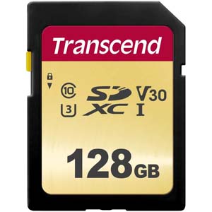 トランセンド Transcend トランセンド TS128GSDC500S SDXC 128GB UHS-I U3 Class10 MLC Transcend