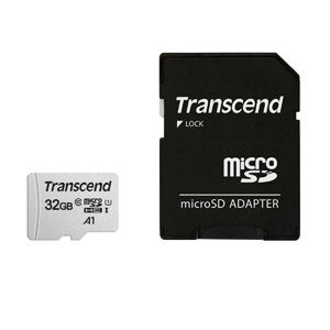 トランセンド Transcend トランセンド TS32GUSD300S-A microSD 32GB adapter UHS-I U1 A1 マイクロ Transcend