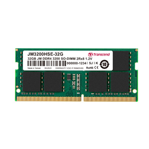 トランセンド Transcend トランセンド JM3200HSE-32G ノートPC用メモリ 32GB JM DDR4 3200Mhz SO-DIMM