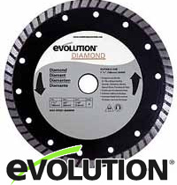 エボリューション EVOLUTION エボリューション 185DIA 万能切断 ダイヤモンドホイール 185mm