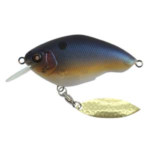 ニシネルアーワークス Nishine Lure Works ニシネルアーワークス チッパワRB ブレード 4 ブラックシャッド