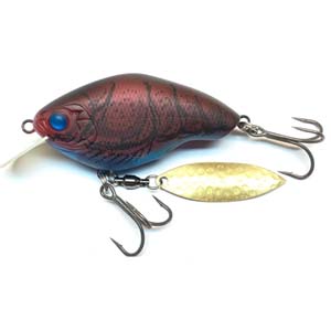 ニシネルアーワークス Nishine Lure Works ニシネルアーワークス チッパワRB ブレード 7 レッドクローフィッシュ