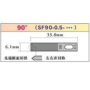 インターナショナルダイヤモンド インターナショナル SF90-0.4-400 極薄 ダイヤモンドヤスリ