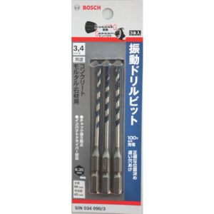 ボッシュ BOSCH ボッシュ SIN034090/3 振動ビット 3.4x90 BOSCH