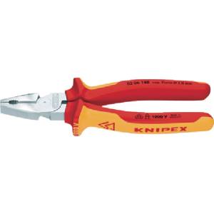 クニペックスツールズ KNIPEX KNIPEX 0206-200 1000V絶縁強力型ペンチ 200mm クニペックスツールズ