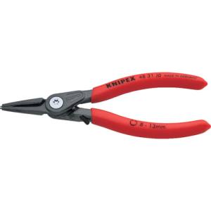 クニペックスツールズ KNIPEX KNIPEX 4831-J1 穴用精密スナップリングプライヤー 直 クニペックスツールズ