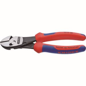 クニペックスツールズ KNIPEX KNIPEX 7372-180BK ツインフォースニッパー 180mm クニペックスツールズ