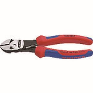 クニペックスツールズ KNIPEX KNIPEX 7372-180F ツインフォースニッパー バネ付 180mm クニペックスツールズ