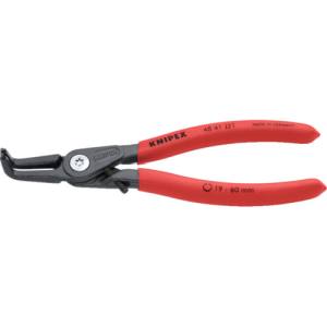 クニペックスツールズ KNIPEX KNIPEX 4841-J21 16 -60mm 穴用スナップリングプライヤー 曲 クニペックスツールズ