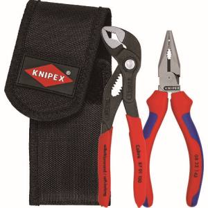 クニペックスツールズ KNIPEX KNIPEX 002072V06 ミニコブラ + ニードルノーズペンチセット クニペックスツールズ