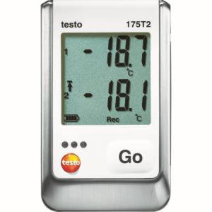 テストー テストー TESTO175-T2 温度データロガ内蔵1チャンネル+外付1チャンネル