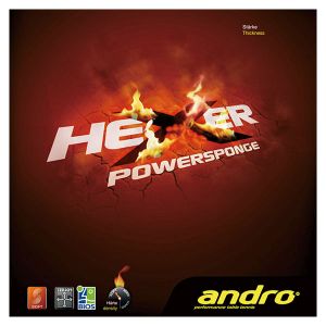 アンドロ andro アンドロ 卓球 裏ソフトラバー HEXER POWERSPONGE ヘキサーパワースポンジ 1.7 112268 andro