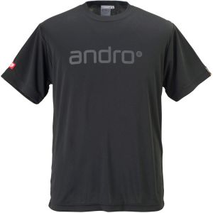 アンドロ andro アンドロ ナパTシャツ 4 ブラック×ダークグレー XSサイズ 305702 andro