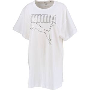 プーマ PUMA プーマ REBEL Tシャツ ドレス L ホワイト 588843