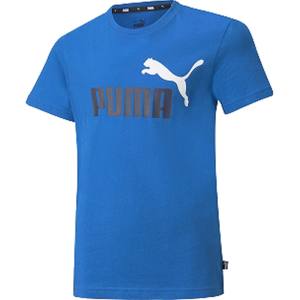 プーマ PUMA プーマ ESS+ 2カラー ロゴ Tシャツ 140 フューチャーブルー 589115