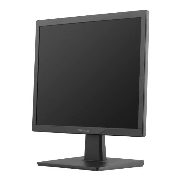  グリーンハウス GreenHouse グリーンハウス GH-LCS17D-BK 17型スクエアLED液晶ディスプレイ HDMI 搭載ブラック