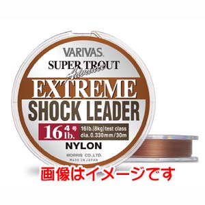 モーリス MORRIS バリバス スーパートラウト アドバンス エクストリーム ショックリーダー ナイロン 30M 6Lb VARIVAS