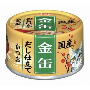 アイシア AIXIA アイシア 金缶だし仕立て かつお 70g