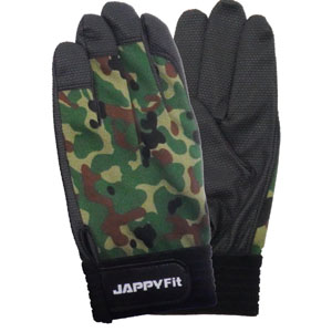 ジャッピー JAPPY ジャッピー JPF-178MG-M 作業用手袋 緑迷彩 Mサイズ JAPPY